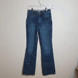 Wrangler Women's Boot Cut Jeans in Deep Blue 25×32